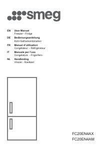 Manuale Smeg FC20EN4AX Frigorifero-congelatore