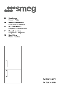 Manuale Smeg FC20DN4AM Frigorifero-congelatore