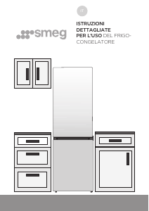 Manuale Smeg FC18XDNE Frigorifero-congelatore