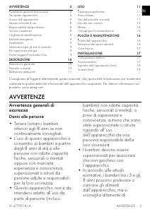 Manuale Smeg CVI338LX3 Cantinetta vino