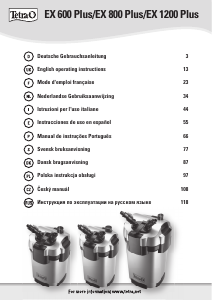 Bedienungsanleitung Tetra EX 1200 Plus Aquarium filter
