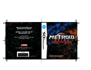 Manual Nintendo DS Metroid Prime Hunters