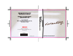Handleiding Nintendo DS Nintendogs
