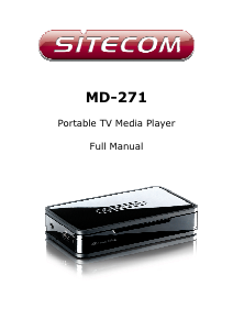 Handleiding Sitecom MD-271 Mediaspeler