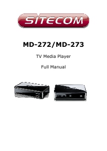 Handleiding Sitecom MD-272 Mediaspeler