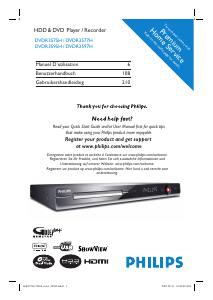Handleiding Philips DVDR3575H DVD speler