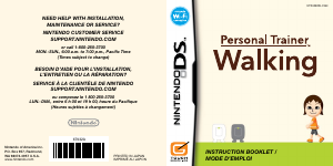 Manual Nintendo DS Personal Trainer - Walking