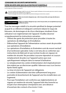 Mode d’emploi Whirlpool AKZ 278/WH/01 Four