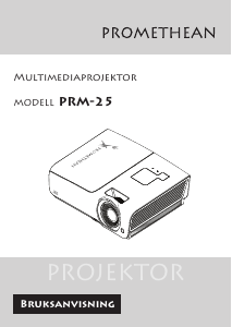 Bruksanvisning Promethean PRM-25 Projektor