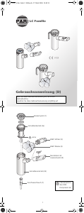 Bedienungsanleitung PARI LC Inhalator