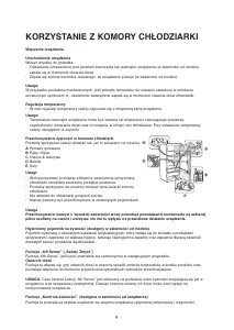 Instrukcja Whirlpool WME1430 A+W Lodówka