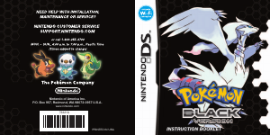 Handleiding Nintendo DS Pokemon Black