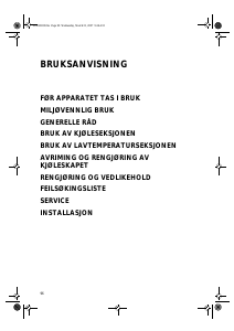 Bruksanvisning Whirlpool WM1824 A+X Kjøleskap