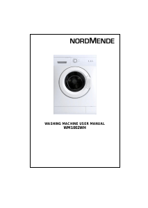 Manual Nordmende WM1002SL Washing Machine