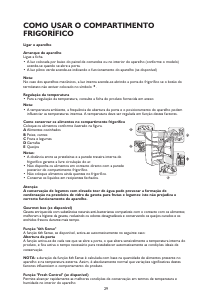 Manual Whirlpool WME1832 A+W Frigorífico