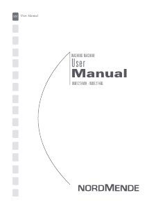 Handleiding Nordmende WM1274WH Wasmachine