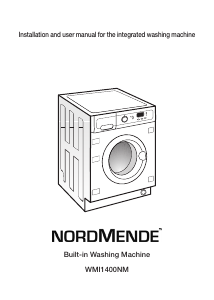 Manual Nordmende WMI1400NM Washing Machine