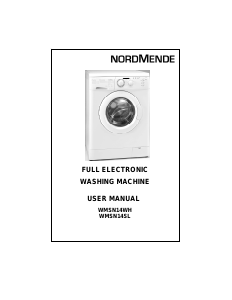 Manual Nordmende WMSN14WH Washing Machine