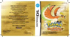 Manual Nintendo DS Pokemon HeartGold