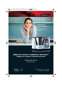 Manual Ladymaxx Gourmet Robot de cozinha