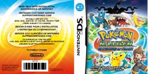 Handleiding Nintendo DS Pokemon Ranger - Shadows of Almia