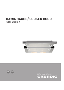 Manual Grundig GDT 2050 X Cooker Hood