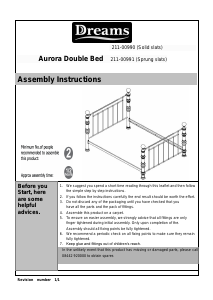 Manual Dreams Aurora Bed Frame