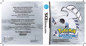 Manual Nintendo DS Pokemon SoulSilver