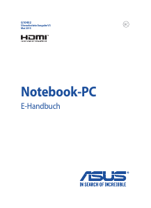 Bedienungsanleitung Asus X455LA Notebook