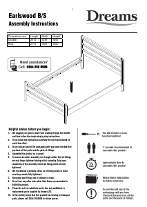 Manual Dreams Earlswood (159x211) Bed Frame