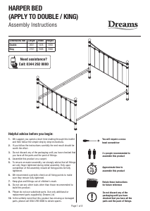 Manual Dreams Harper Bed Frame