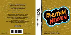 Manual Nintendo DS Rhythm Heaven