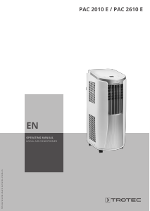 Manual Trotec PAC 2610 E Air Conditioner