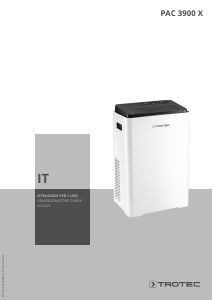 Manuale Trotec PAC 3900 X Condizionatore d’aria