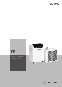 Mode d’emploi Trotec PAC 4600 Climatiseur