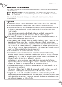 Manual de uso Fagor FSE 8214 Lavasecadora