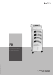 Manual Trotec PAE 25 Air Conditioner