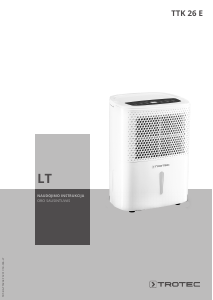 Vadovas Trotec TTK 26 E Oro sausintuvas