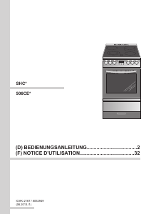 Mode d’emploi Amica SHC 11575 E Cuisinière