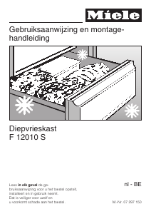 Bedienungsanleitung Miele F 12010 S Gefrierschrank