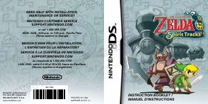 Manual Nintendo DS The Legend of Zelda - Spirit Tracks