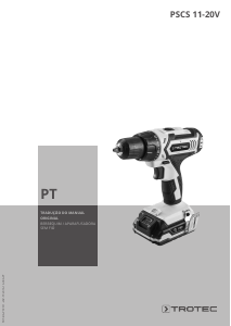 Manual Trotec PSCS 11‑20V Berbequim