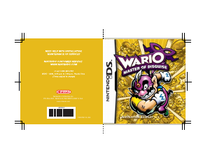 Manual Nintendo DS Wario - Master of Disguise