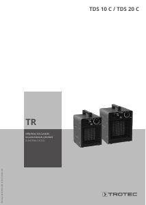 Kullanım kılavuzu Trotec TDS 10 C Isıtıcı