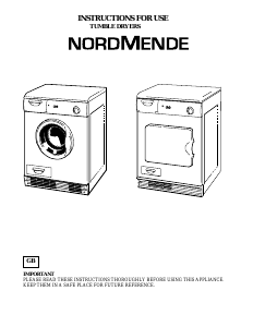 Handleiding Nordmende TDC71NMSL Wasdroger