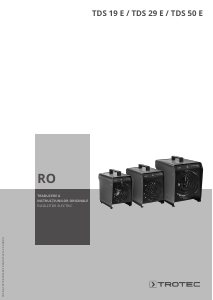 Manual Trotec TDS 50 E Radiator