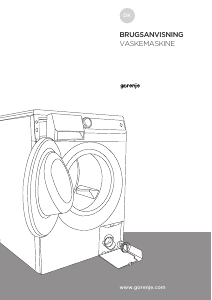 Brugsanvisning Gorenje WX7443A Vaskemaskine