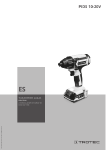 Manual de uso Trotec PIDS 10-20V Taladradora de percusión