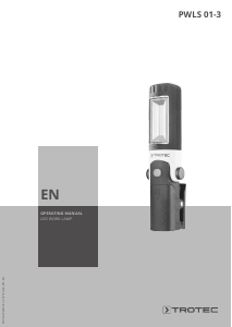 Manual Trotec PWLS 01-3 Lamp