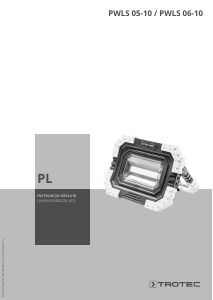 Instrukcja Trotec PWLS 05-10 Lampa
